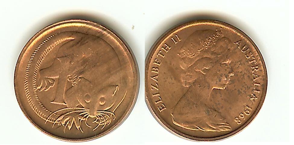 Australian Cent 1968 Unc